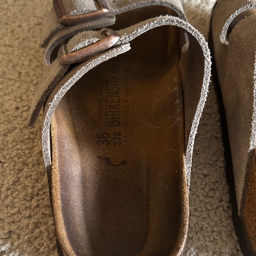 Birkenstock Kids Tan Sandals - Picture 8 of 12